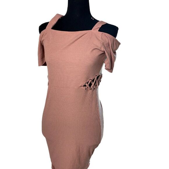 Women's Mauve Mid-length Dress Size Medium - DSST-TM0624-2 - Picture 2 of 7